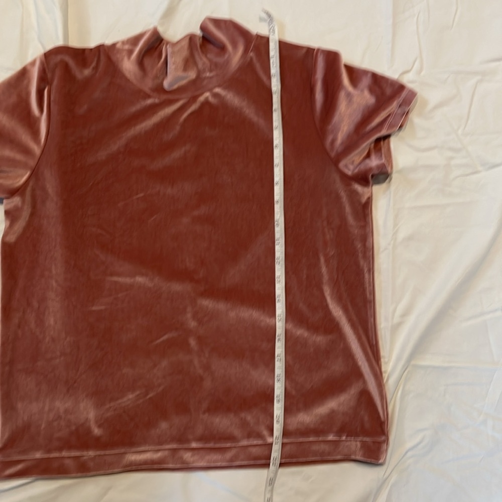 🇨🇦PAPER LABEL velour top - Picture 9 of 9
